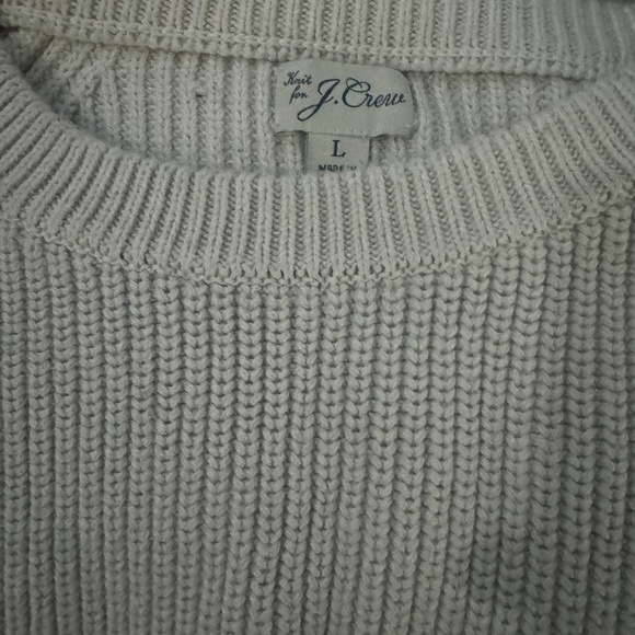 J Crew’s Heritage cotton shaker-stitch sweater in stripe, Men's XL - Picture 6 of 6